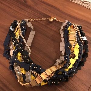 Kate spade chi inky multi strand necklace